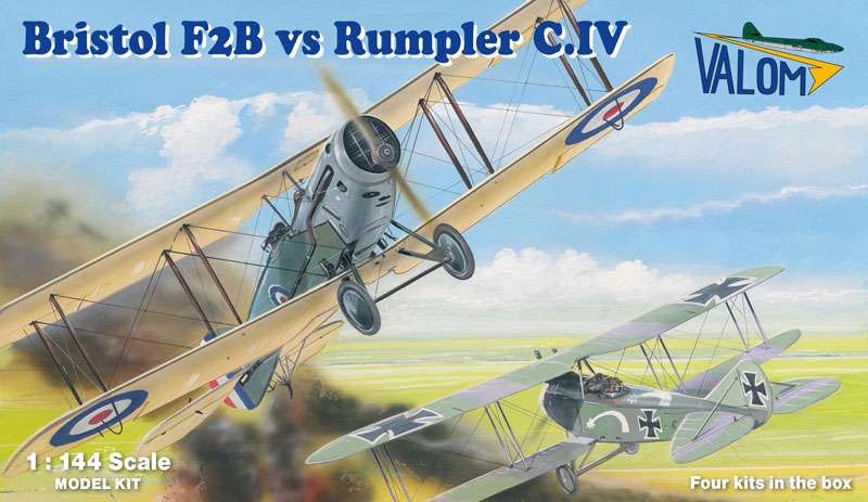 Valom Bristol F2B vs Rumpler C.IV (Duels in the sky)