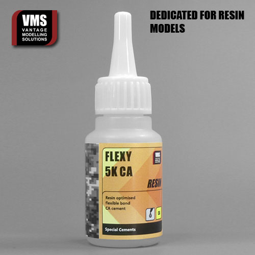 VMS Flexy 5K CA Contact Adhesive for RESIN Parts and Models