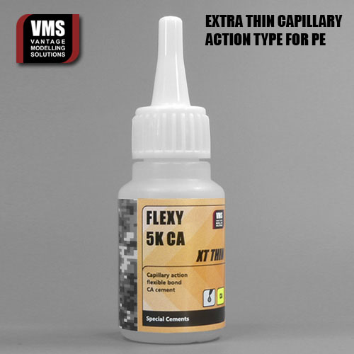 VMS Flexy 5K CA Contact Adhesive for Photo-etched THIN Type