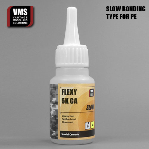 VMS Flexy 5K CA Contact Adhesive for Photo-etched SLOW Type