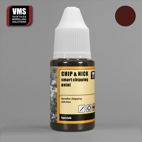 Chip & Nick Smart Chipping Paint - 01 Dark Brown Paint Only