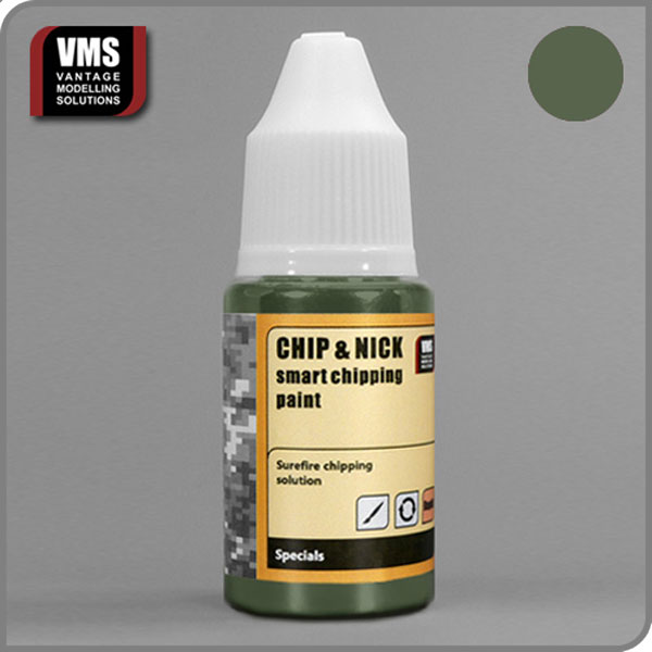 Chip & Nick Smart Chipping Paint- 08 Olive Green