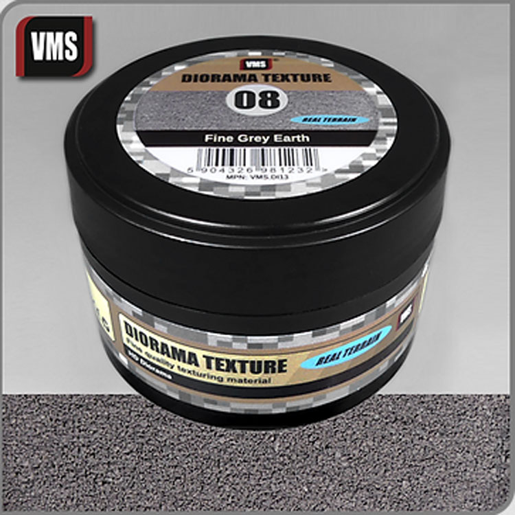 VMS Diorama Texture No.8 Fine Grey Earth 100ml