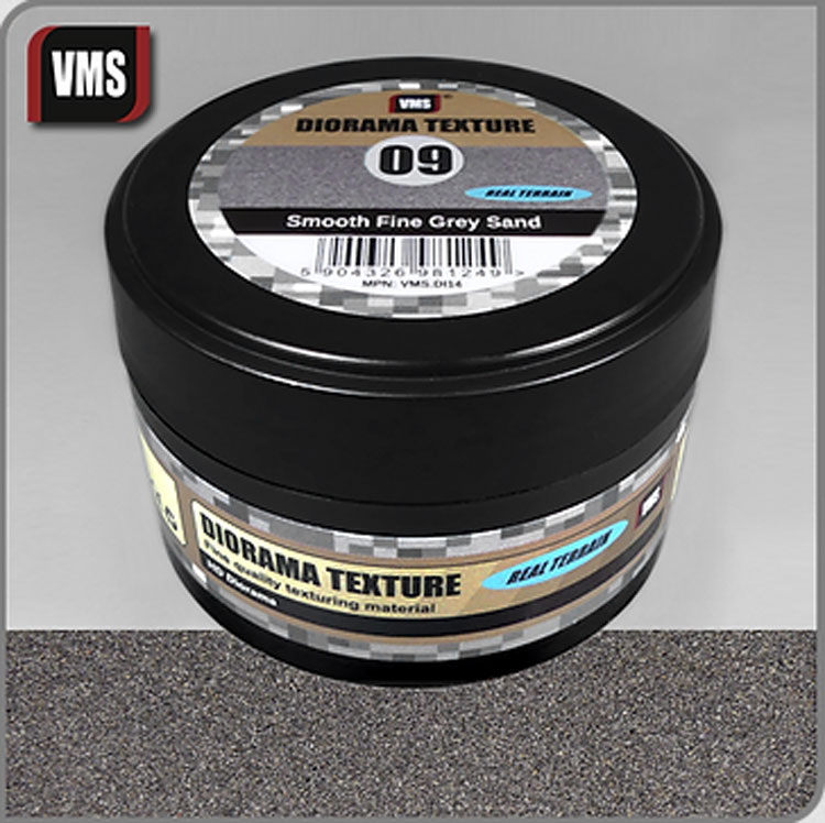 VMS Diorama Texture No.9 Smooth Fine Grey Sand 100ml