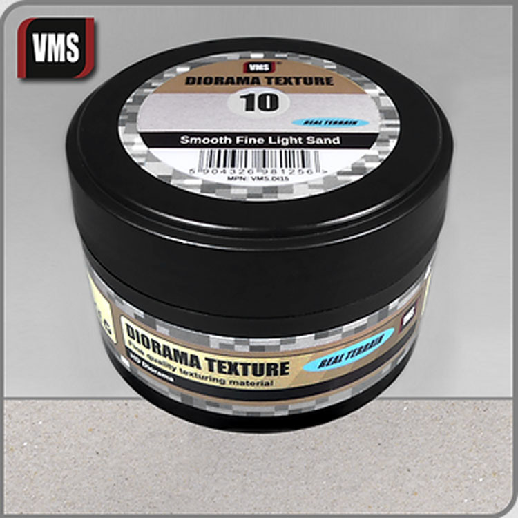 VMS Diorama Texture No.10 Smooth Fine Light Sand 100ml