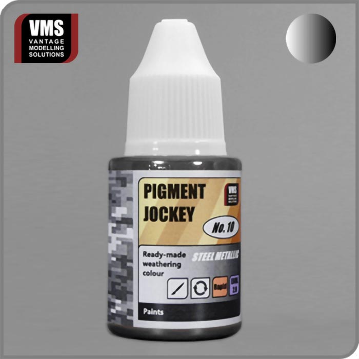 VMS Pigment Jockey No. 10 Steel Metallic