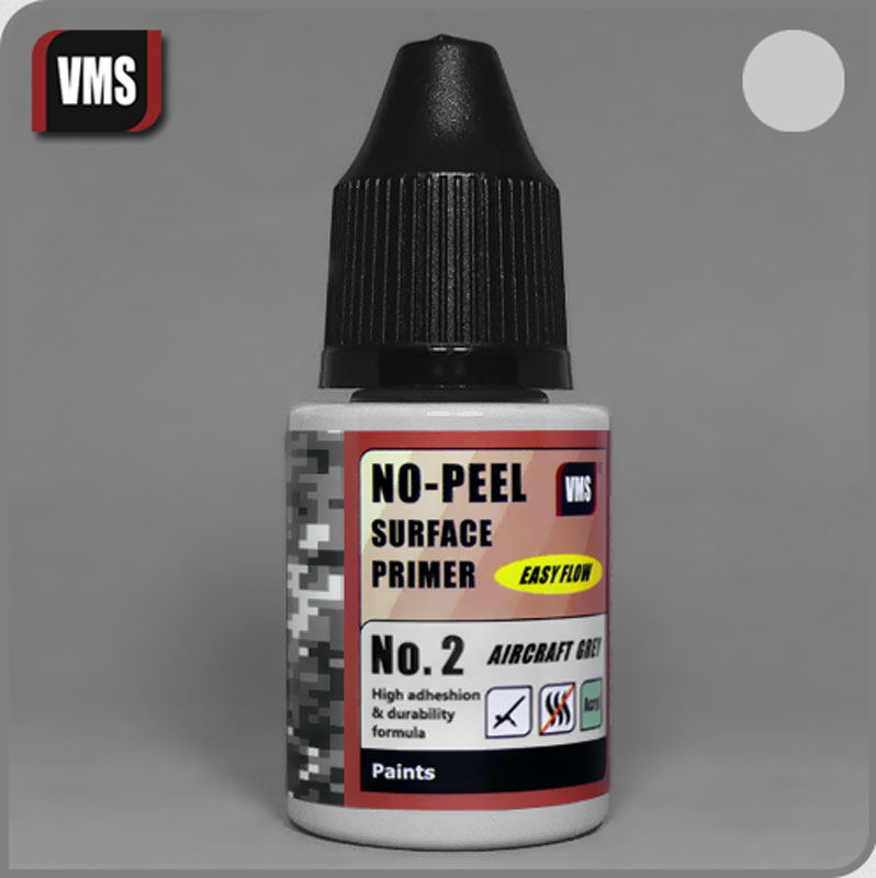 VMS No-Peel Primer - Aircraft Light Grey 30ml