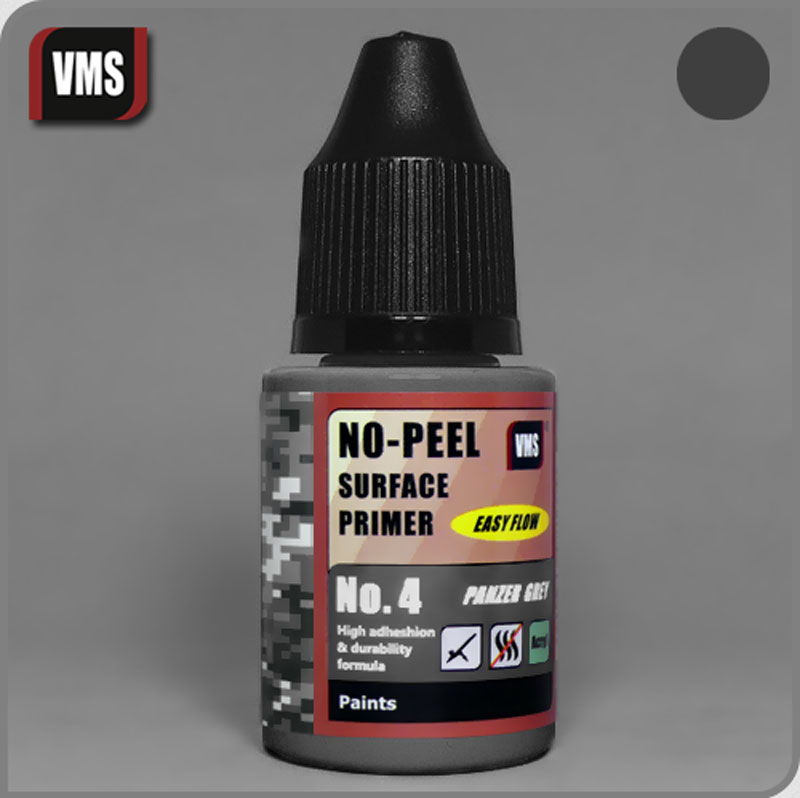 VMS No-Peel Primer - Panzer Grey 30ml