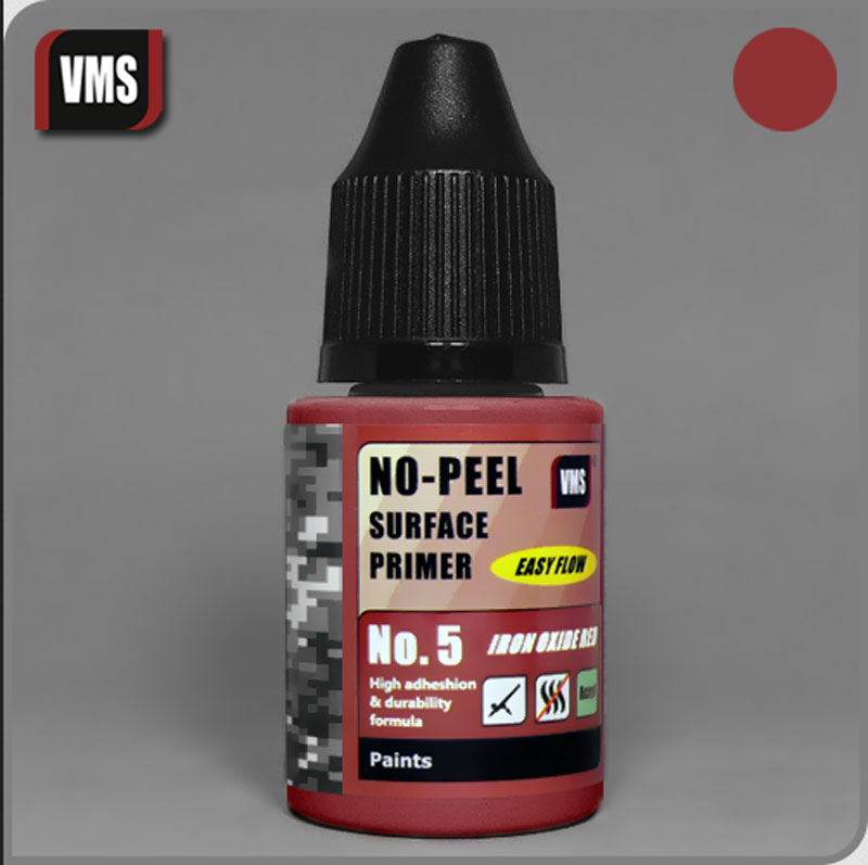 VMS No-Peel Primer - Iron Oxide Red 30ml