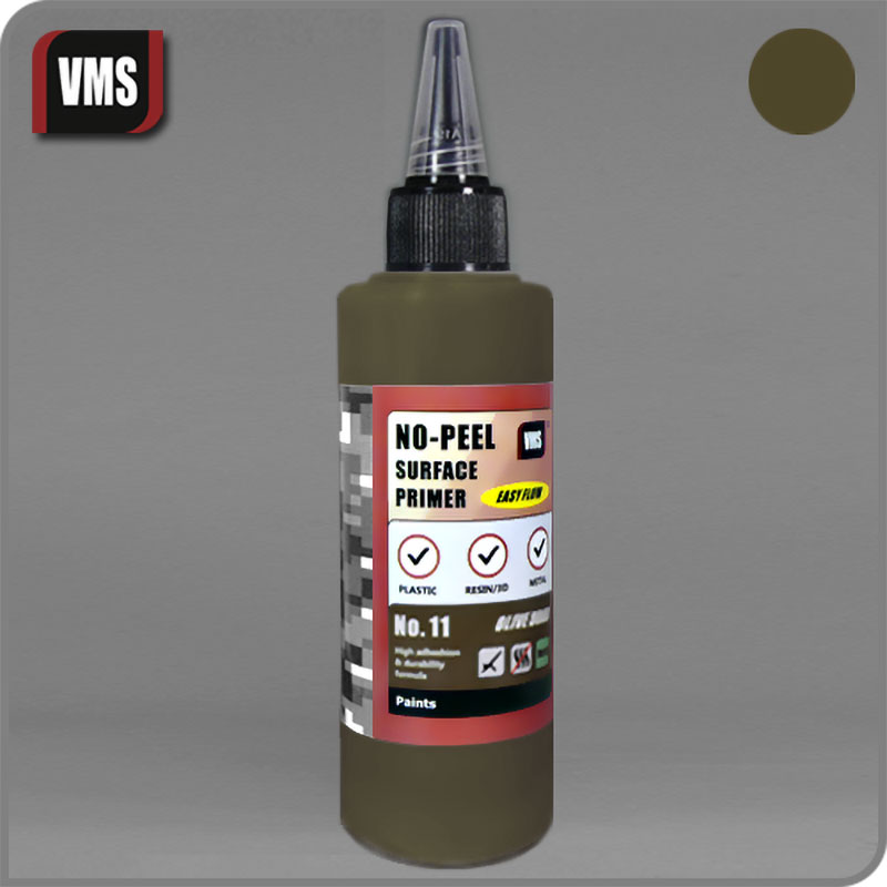 VMS No-Peel Primer - Olive Drab 100 ml