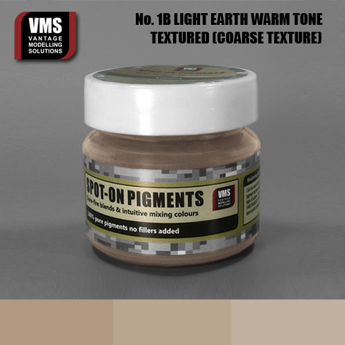 Spot-On Pigment- European Light Earth Warm Tone Coarse Texture Pigment