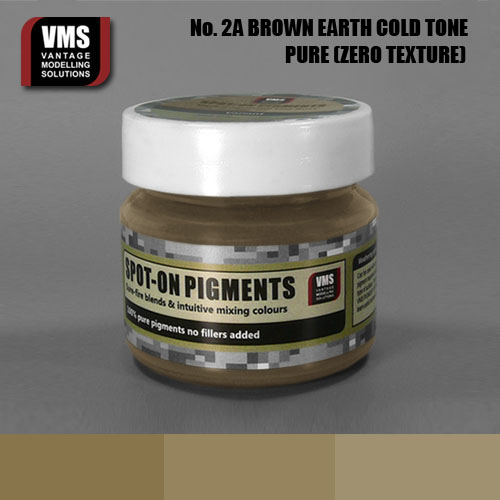Spot-On Pigment- European Brown Earth Cold Tone Pure Pigment
