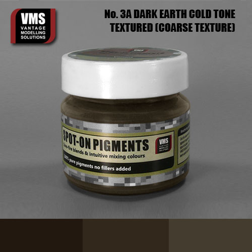 Spot-On Pigment - European Dark Earth Cold Tone Coarse Texture Pigment