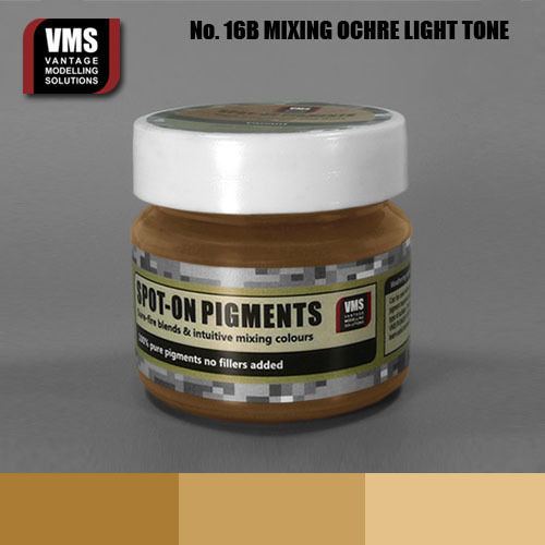 Spot-On Pigment- Mixing Ochres Light Pure Pigment