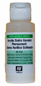 60ml Bottle Satin Varnish
