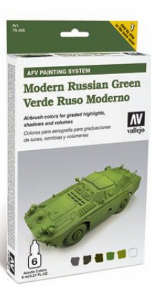 Vallejo AFV Armour Painting System: Modern Russian Green