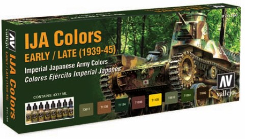 Model Air IJA Camouflage 1939-45 Paint Set