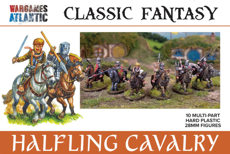 Wargames Atlantic Classic Fantasy: Halfling Cavalry