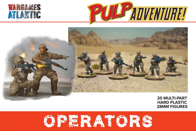 Wargames Atlantic Pulp Adventure: Operators
