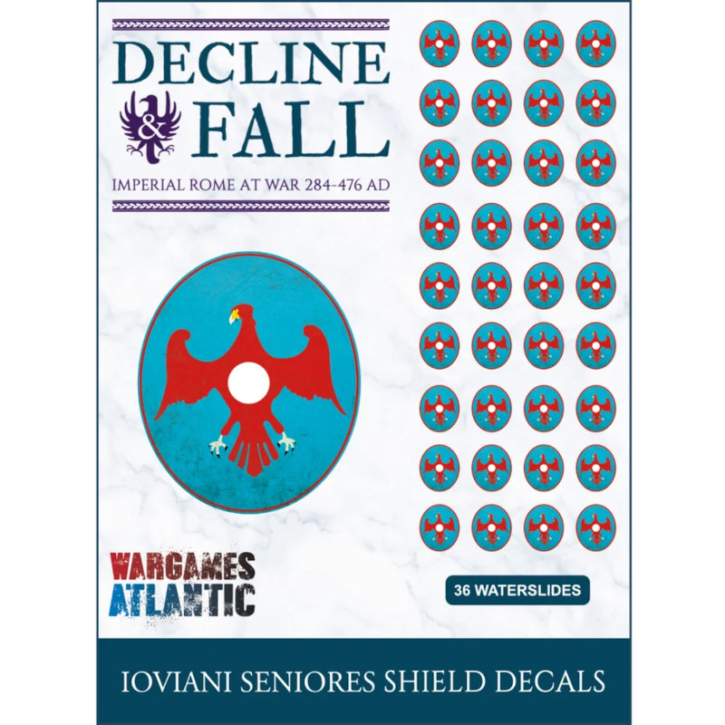 Wargames Atlantic Decline and Fall Shield Decals Ioviani Seniores