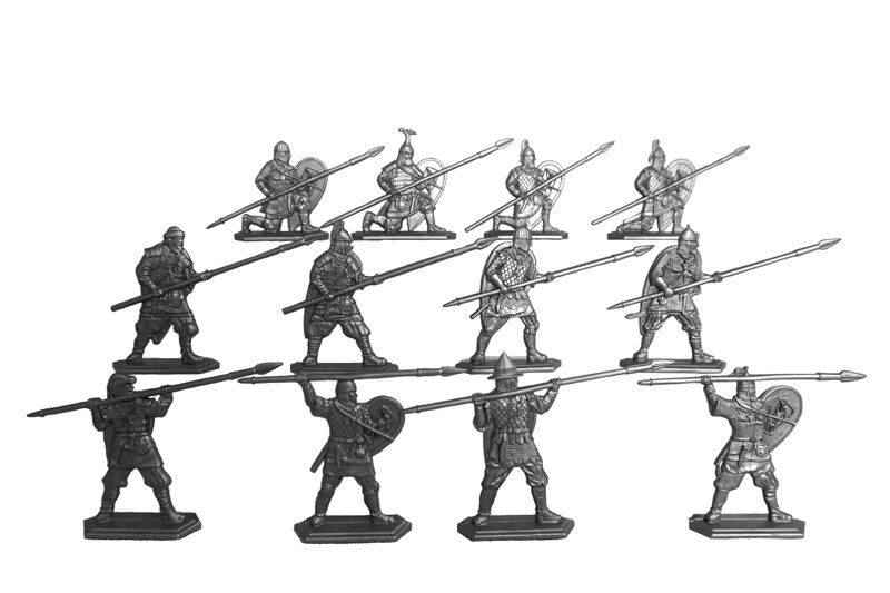 Kievan Rus - Druzhina Large Foot Regiment with Spears