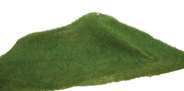 Tear & Plant Grass Mat 17-1/2 x 11-1/2in 44 x 29cm - Light Green Grass 3/8in 12mm Tall