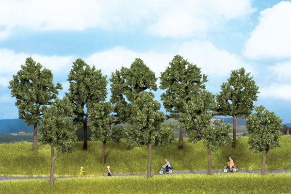 Summer Trees pkg(10) - 4 to 5-1/2 w/Pin Base