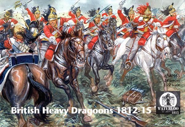 British Inniskillings Heavy Dragoons 1812-15