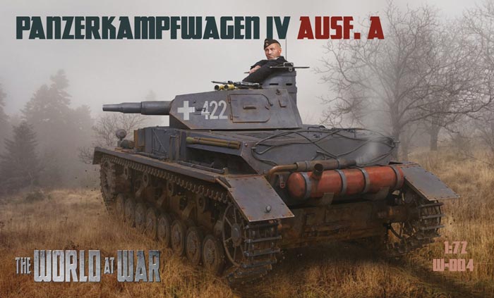 World At War Issue 4 and Pz.Kpfw.IV Ausf.A Model Kit