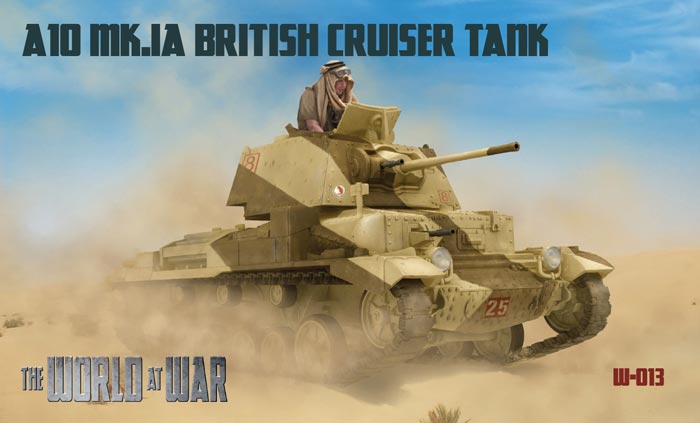 World At War Magazine and WWII A10 Mk.Ia British Cruiser Tank