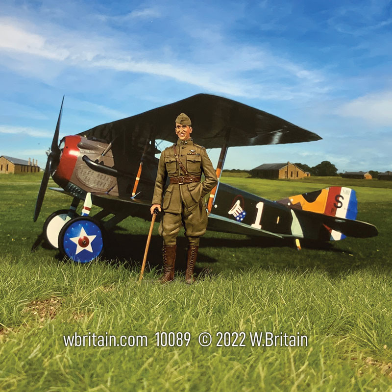 Captain Eddie Rickenbacker, American Aviator, WWI