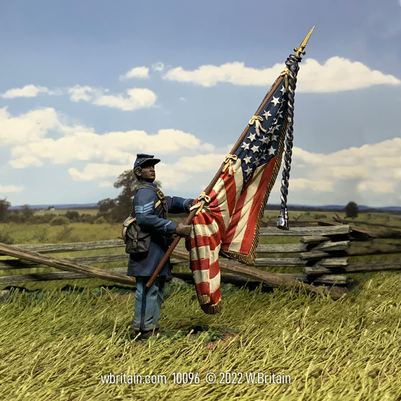 Sgt. William Carney Flagbearer, 54th Massachusetts Infantry, American Civil War