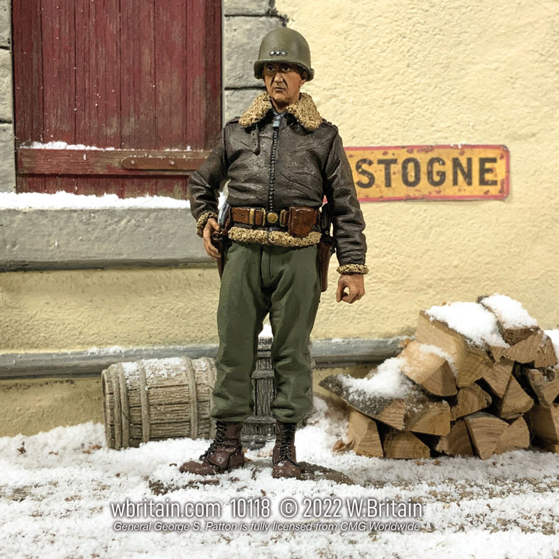 U.S. General George S. Patton Winter, 1944-45