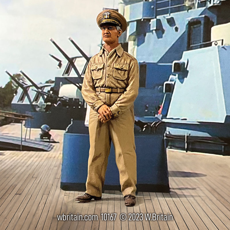 U.S.N. Admiral Chester W. Nimitz 1944-45