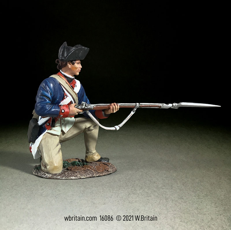 Continental Line/1st American Regiment Kneeling Alert 1779-87