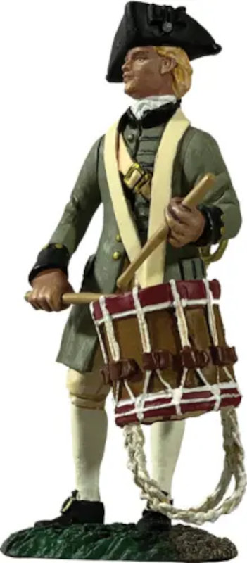 Clash of Empires: Colonial Militia Drummer, No.1