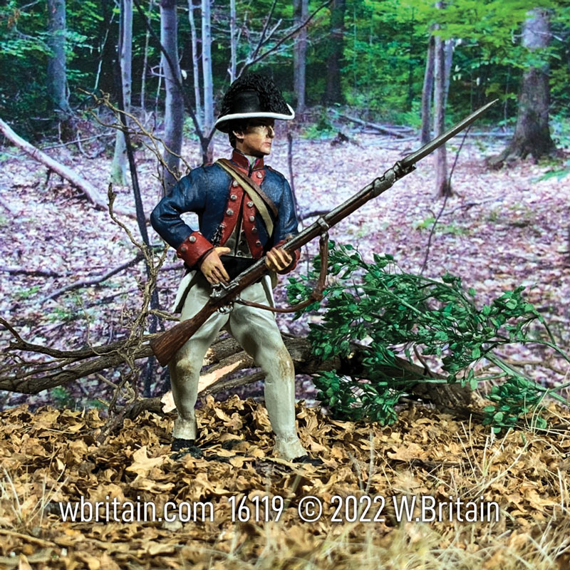 Legion of the United States (Waynes Legion) Infantryman Advancing Loading 1794