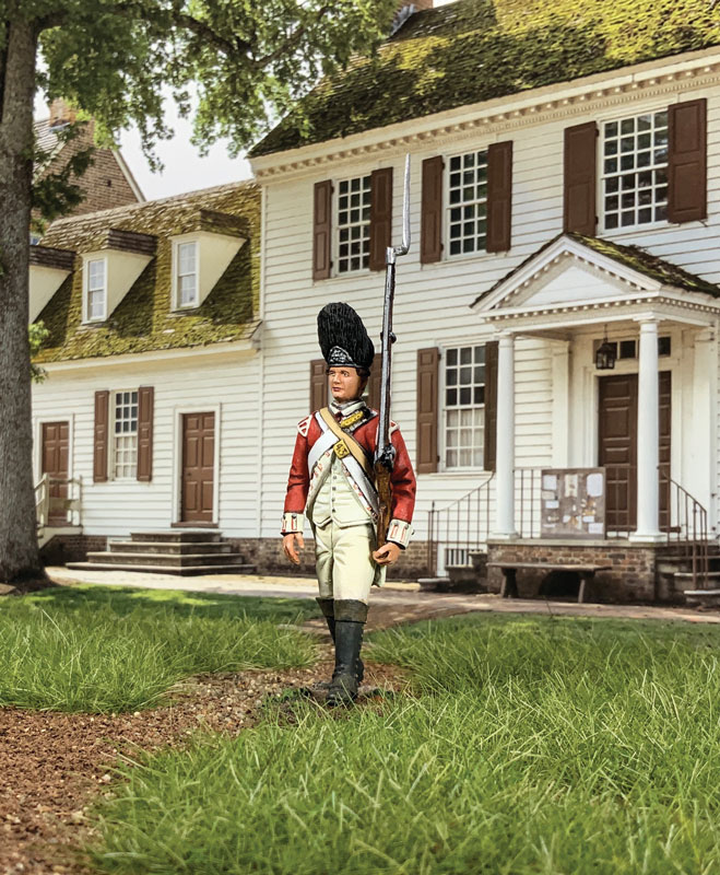 43rd Regiment of Foot Grenadier Marching, 1780