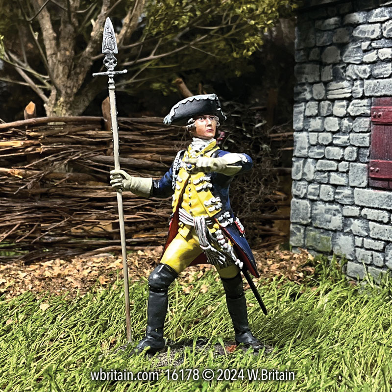 Art of Don Troiani: Hessian Leib Infantry Regiment Officer 1776