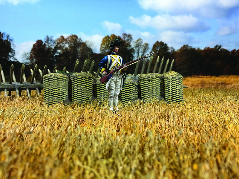 Clash of Empires: French Royal Deux-Ponts Standing Reaching for Cartridge