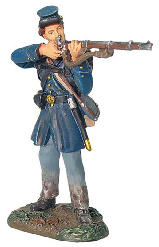 American Civil War: Union Infantry Standing Firing No.1 - ONLY 4 AVAILABLE 