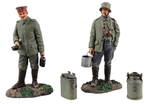 Whats on the Menu Tonight? WWI German Infantrymen with Mess Equipment