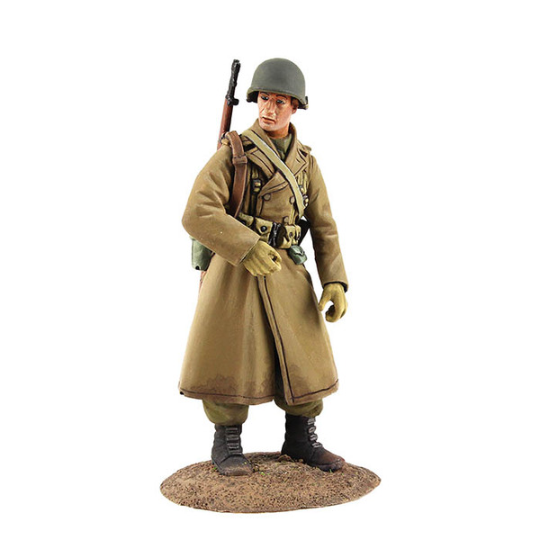 U.S. Airborne Infantry in Overcoat, Winter 1944-45 No.1