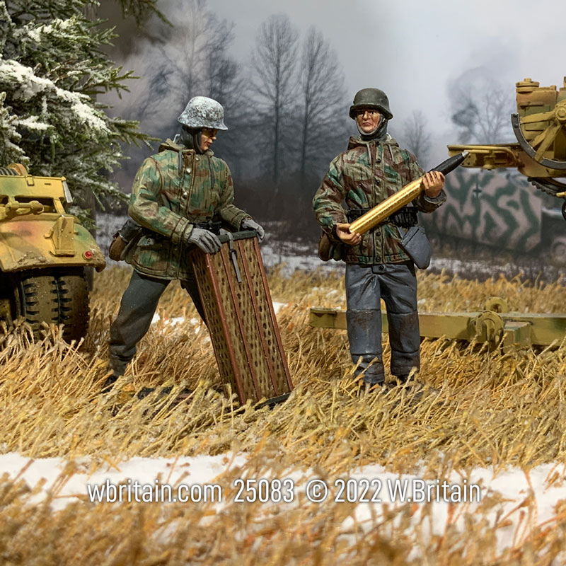 German 88mm Flak Gun Ammunition Handlers