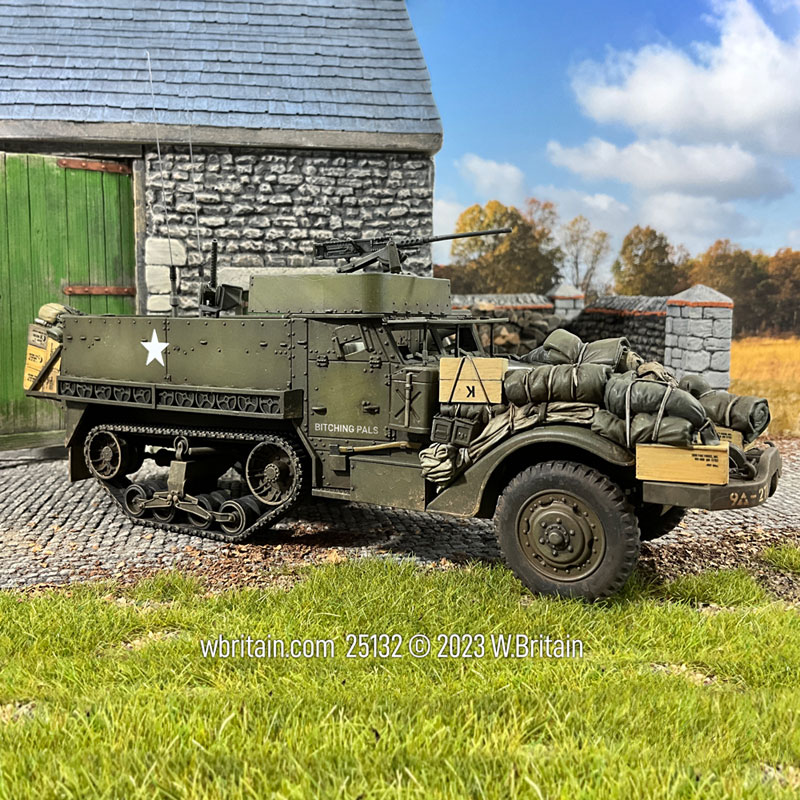 M3A1 Half-track 9th Armored 27th Infantry B Company