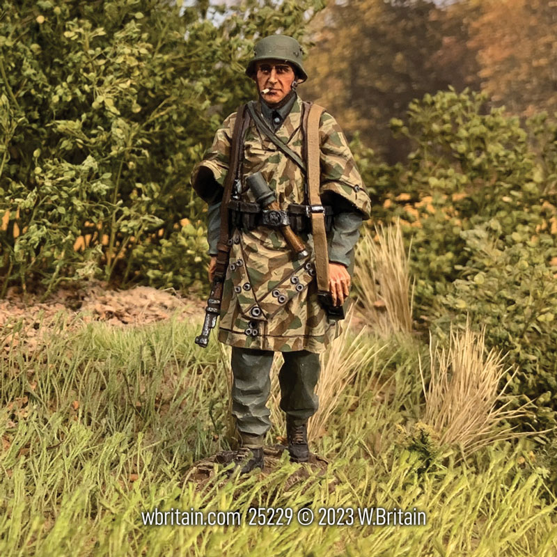 German Grenadier Walking with Ammo Can 1941-45