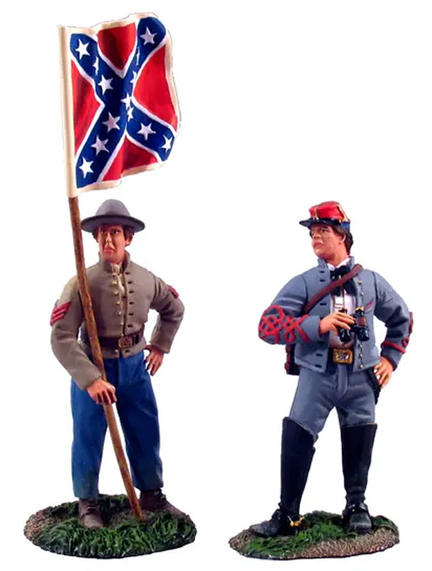 American Civil War: Confederate Artillery Command Set No.1 - ONLY 2 AVAILABLE