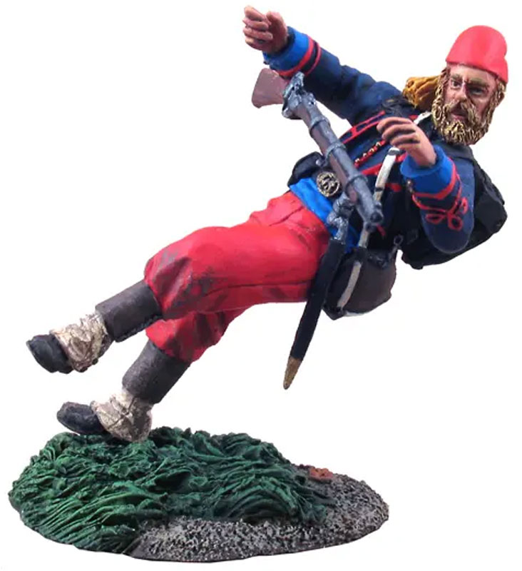 American Civil War: Union Infantry 114th Pennsylvania Zouaves Wounded No.2 - ONLY 1 AVAILABLE