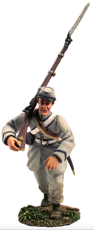 American Civil War: Confederate Advancing at Right Shoulder Shift in Frock Coat No.2 - ONLY 1 AVAILABLE