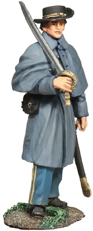American Civil War: Confederate Infantry in Winter Clothing Officer No. 1 - ONLY 1 AVAILABLE